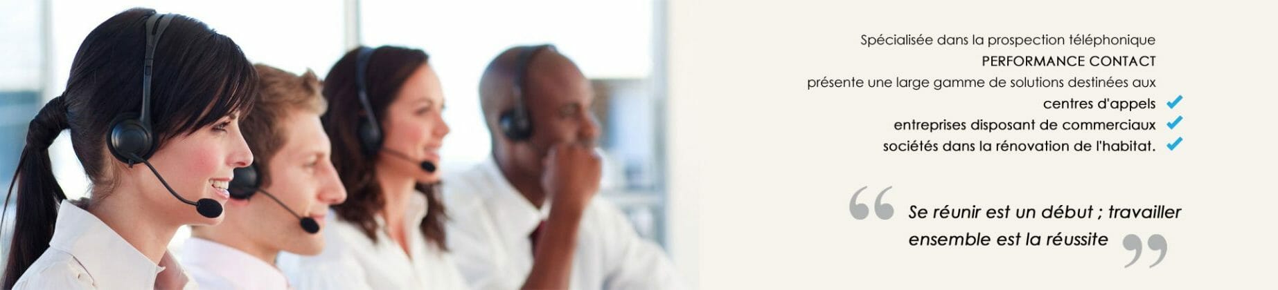 Prospection, phoning, solutions pour centres d'appel